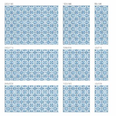 Selvklæbende vinduesfolie Blomsterornamenter