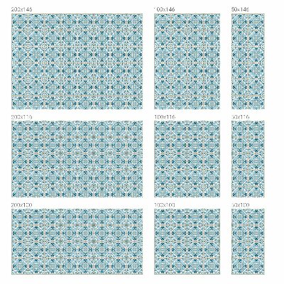 Vinduesfolie mod indkig med glasmaleri Blomsterfliser