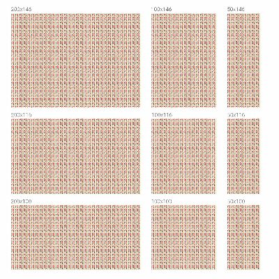 Selvklæbende vinduesfolie Retro blade