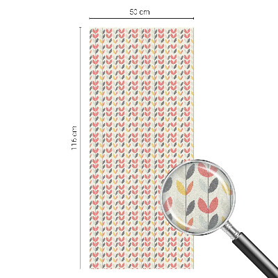 Selvklæbende vinduesfolie Retro blade