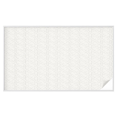 Vinduesfolie med mønster til afskærmning Geometrisk fletning