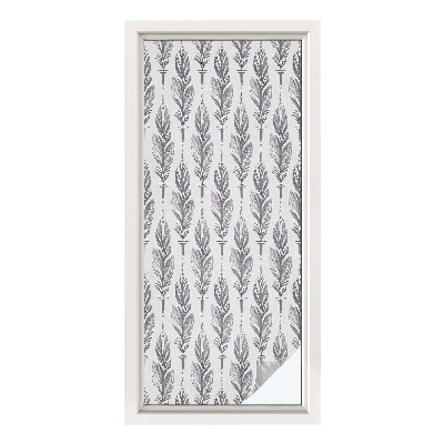 Selvklæbende vinduesfolie Elegante fjer