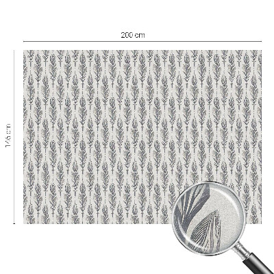 Selvklæbende vinduesfolie Elegante fjer