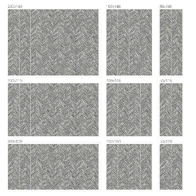 Dekorationsfolie til vindue mod indkig Zigzag-mønster