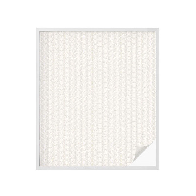 Vinduesfolie mod indkig med glasmaleri Delikat sløjfe