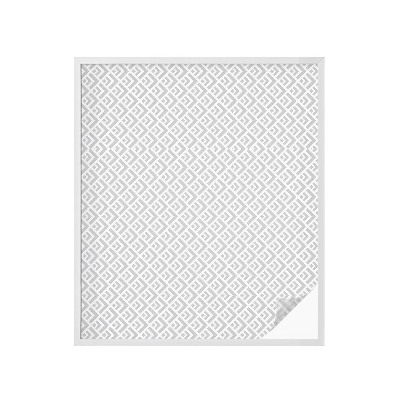 Dekorationsfolie til vindue mod indkig Geometrisk motiv