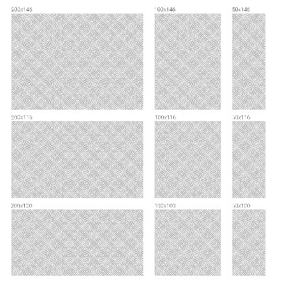 Vinduesfolie mod indkig med glasmaleri Geometrisk elegance