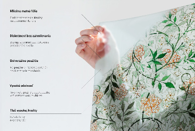 Vinduesfolie mod indkig med glasmaleri Geometrisk elegance