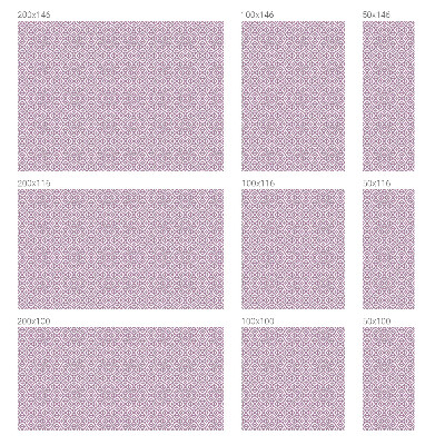 Selvklæbende vinduesfolie Lilla former