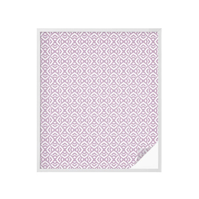 Selvklæbende vinduesfolie Lilla former