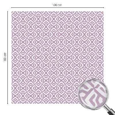 Selvklæbende vinduesfolie Lilla former