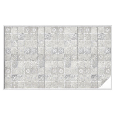 Mælkehvid vinduesfolie med motiv Dekorativ keramik