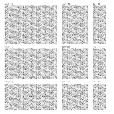 Dekorationsfolie til vindue mod indkig Blomsteragtig elegance