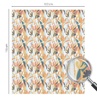 Selvklæbende vinduesfolie Botanisk energi