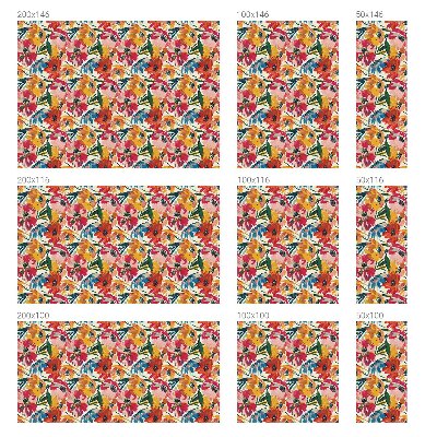 Vinduesfolie mod indkig med glasmaleri Blomstereksplosion