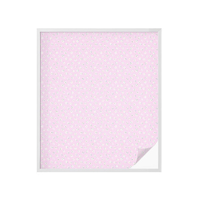 Selvklæbende vinduesfolie Blomstermønster