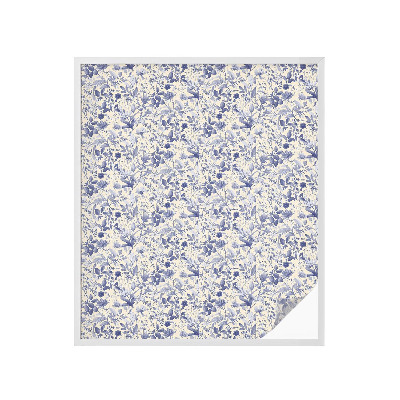 Vinduesfolie med mønster til afskærmning Blomstersymmetri