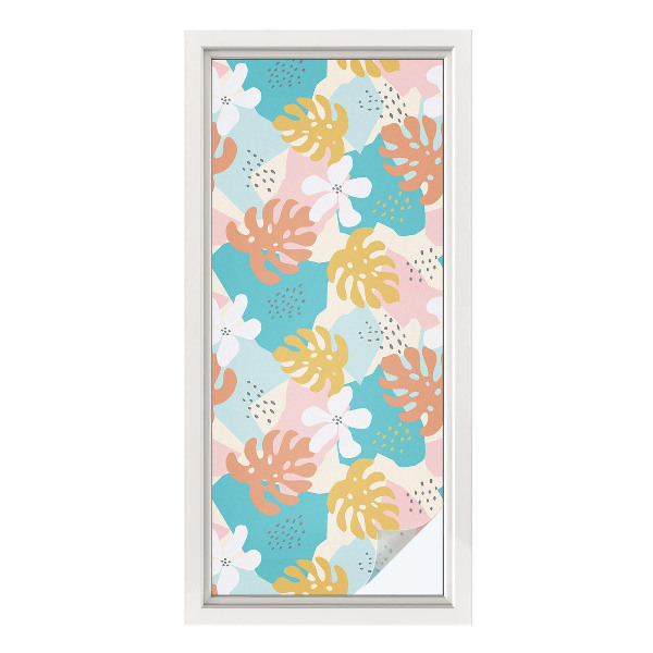 Selvklæbende vinduesfolie Eksotisk natur