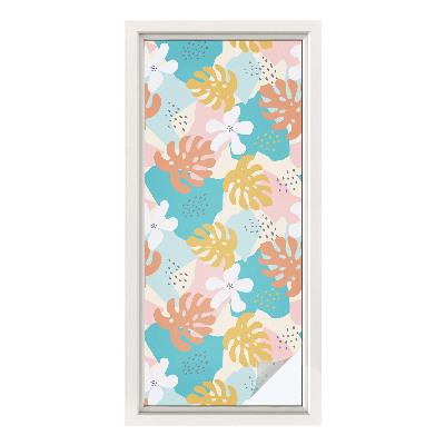 Selvklæbende vinduesfolie Eksotisk natur