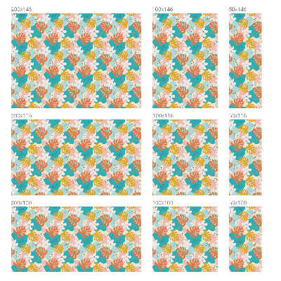 Selvklæbende vinduesfolie Eksotisk natur