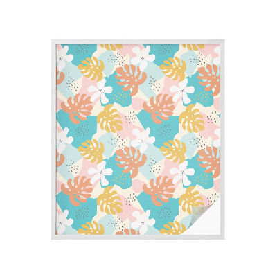 Selvklæbende vinduesfolie Eksotisk natur