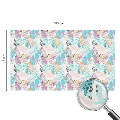 Dekorationsfolie til vindue mod indkig Abstrakt jungle