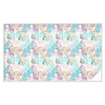 Dekorationsfolie til vindue mod indkig Abstrakt jungle