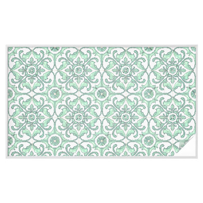 Dekorationsfolie til vindue mod indkig Grøn symmetri