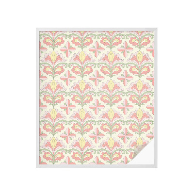 Vinduesfolie med mønster til afskærmning Plantens elegance