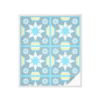 Selvklæbende vinduesfolie Stjernemønster