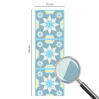 Selvklæbende vinduesfolie Stjernemønster