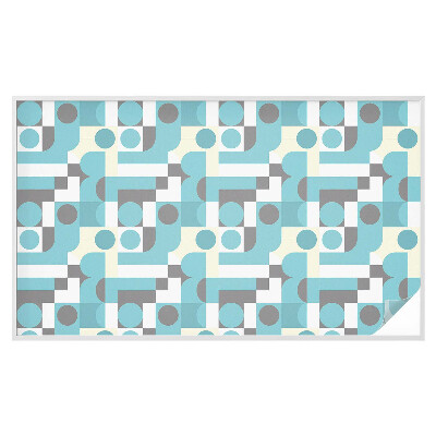 Vinduesfolie med mønster til afskærmning Geometriske mønstre