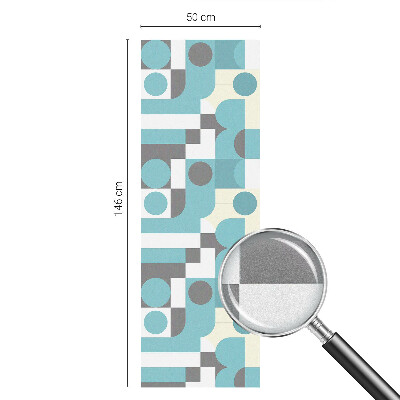 Vinduesfolie med mønster til afskærmning Geometriske mønstre