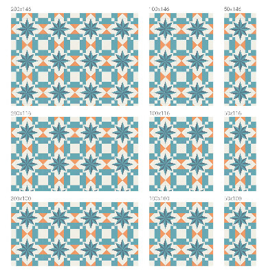 Vinduesfolie mod indkig med glasmaleri Blå stjerner