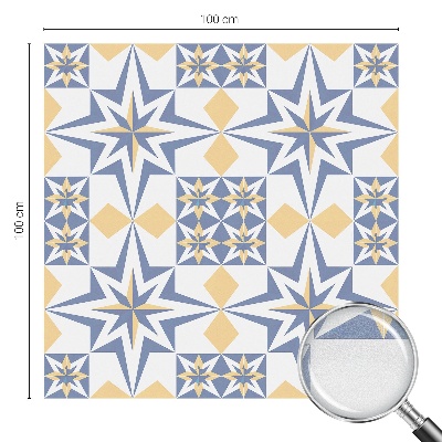 Dekorationsfolie til vindue mod indkig Stjernemønster