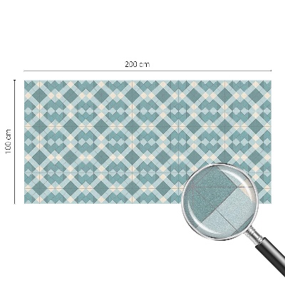 Dekorationsfolie til vindue mod indkig Geometriske mønstre