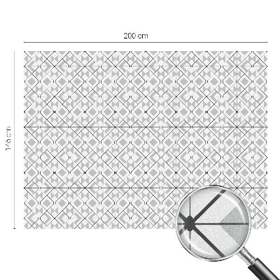 Selvklæbende vinduesfolie Geometriske mønstre