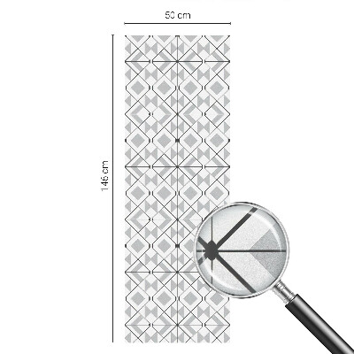 Selvklæbende vinduesfolie Geometriske mønstre