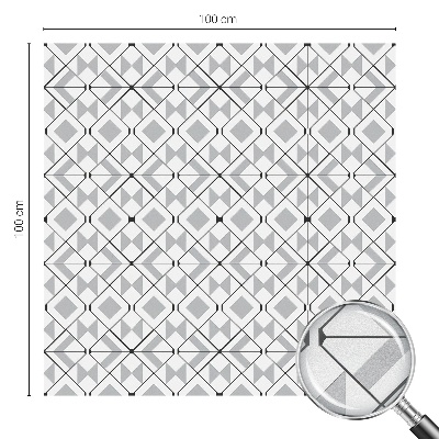 Selvklæbende vinduesfolie Geometriske mønstre