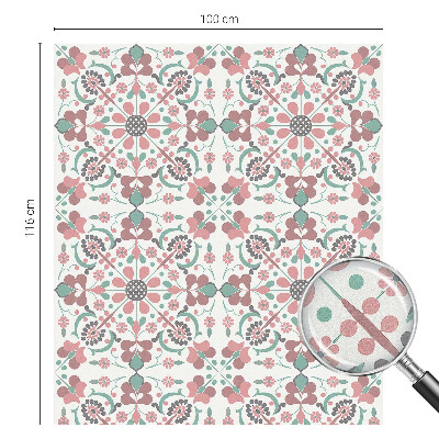 Selvklæbende vinduesfolie Blomsterharmoni