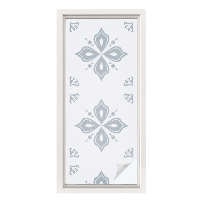 Vinduesfolie med mønster til afskærmning Geometrisk symmetri