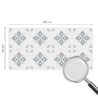 Vinduesfolie med mønster til afskærmning Geometrisk symmetri