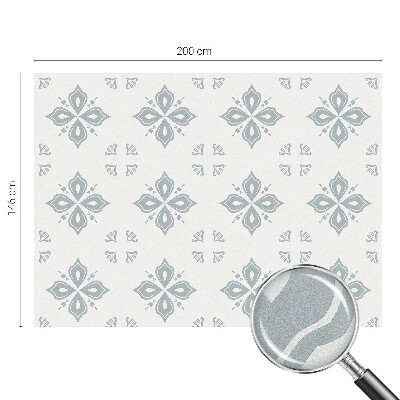 Vinduesfolie med mønster til afskærmning Geometrisk symmetri