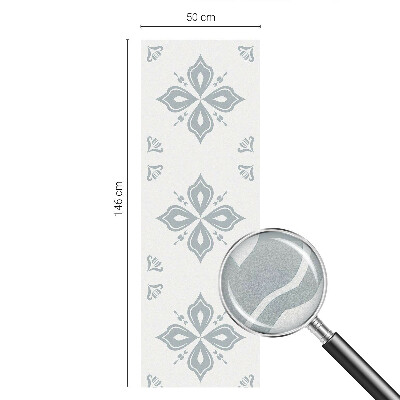 Vinduesfolie med mønster til afskærmning Geometrisk symmetri