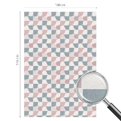 Selvklæbende vinduesfolie Pastelmønstre