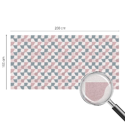 Selvklæbende vinduesfolie Pastelmønstre