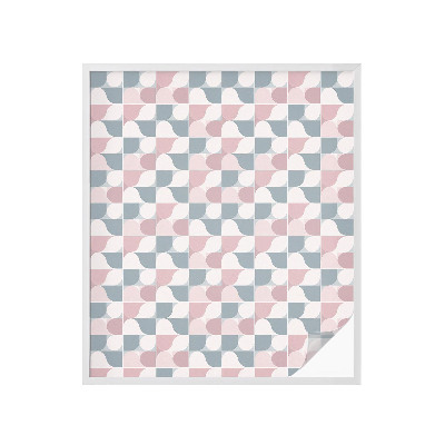 Selvklæbende vinduesfolie Pastelmønstre