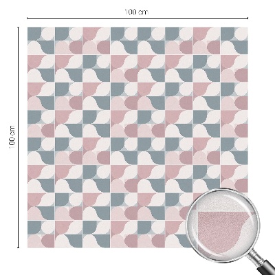 Selvklæbende vinduesfolie Pastelmønstre