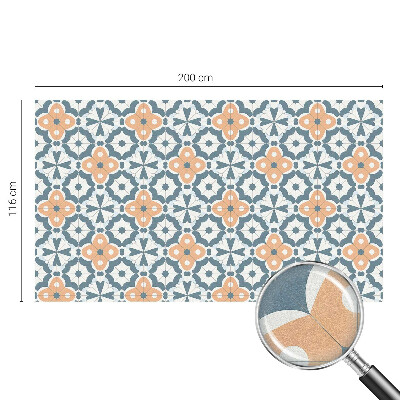 Vinduesfolie mod indkig med glasmaleri Mosaikblomster