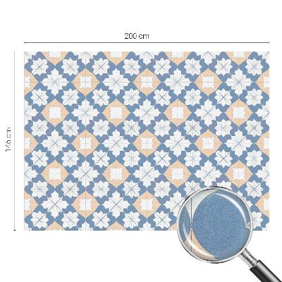 Vinduesfolie med mønster til afskærmning Symmetriske mønstre